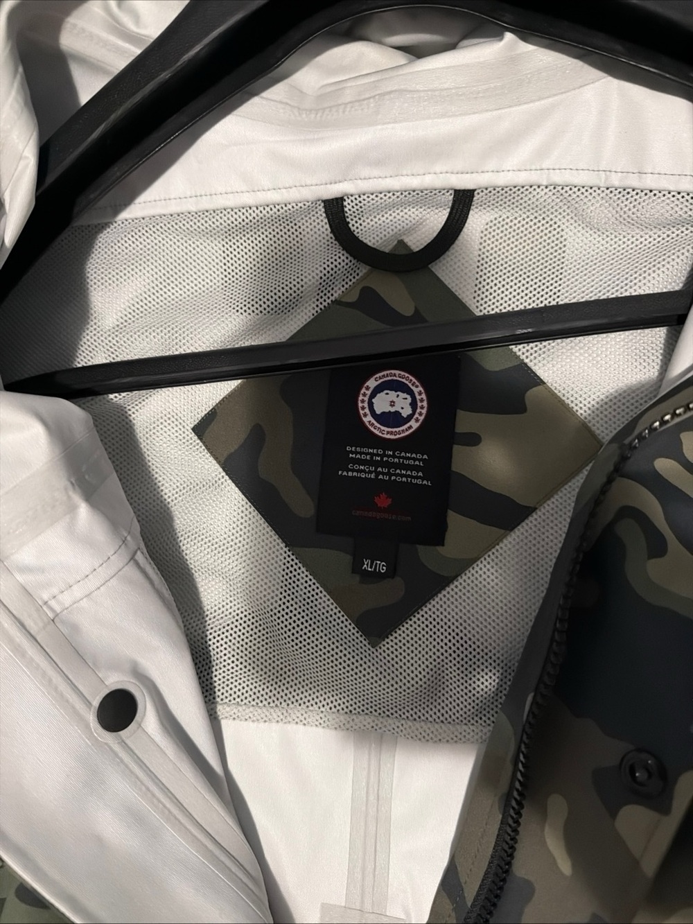 Canada Goose Seawolf Rain Jacket XL Green Camo - Picture 6 of 6